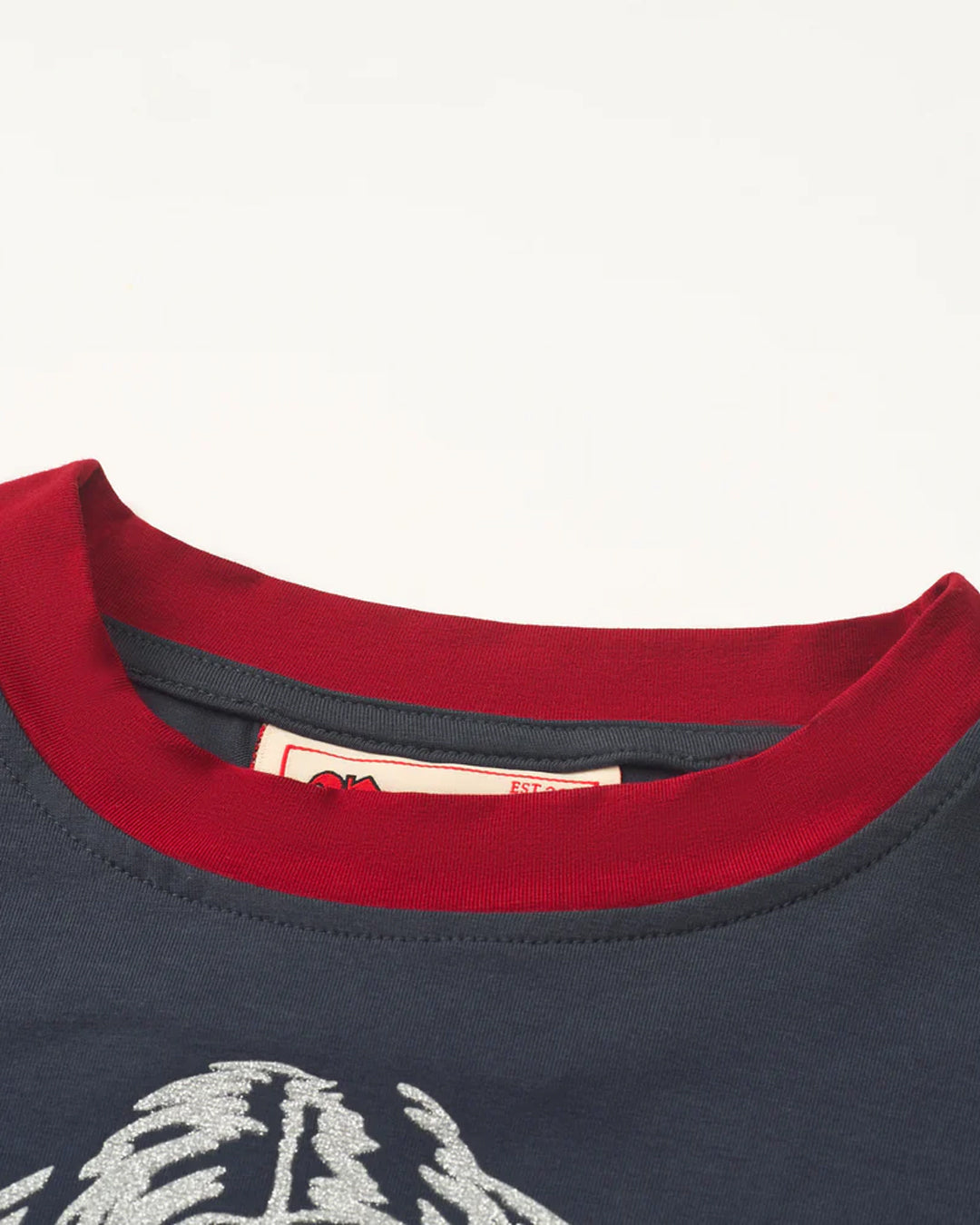 Raw Emotions Baby Tee - Navy