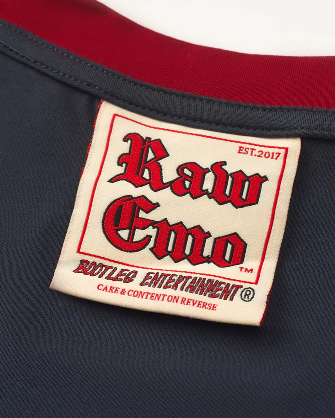 Raw Emotions Baby Tee - Navy