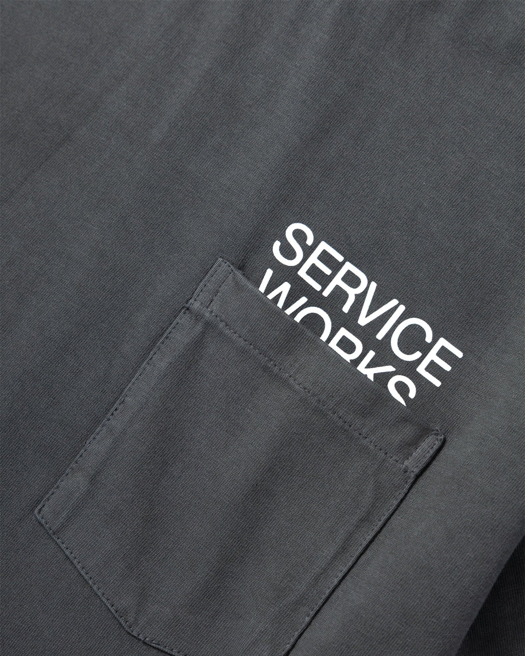 Nourish Pocket Tee - Charcoal