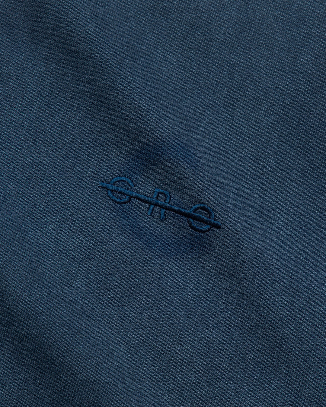 Snow Washed Small Logo Tee - Navy