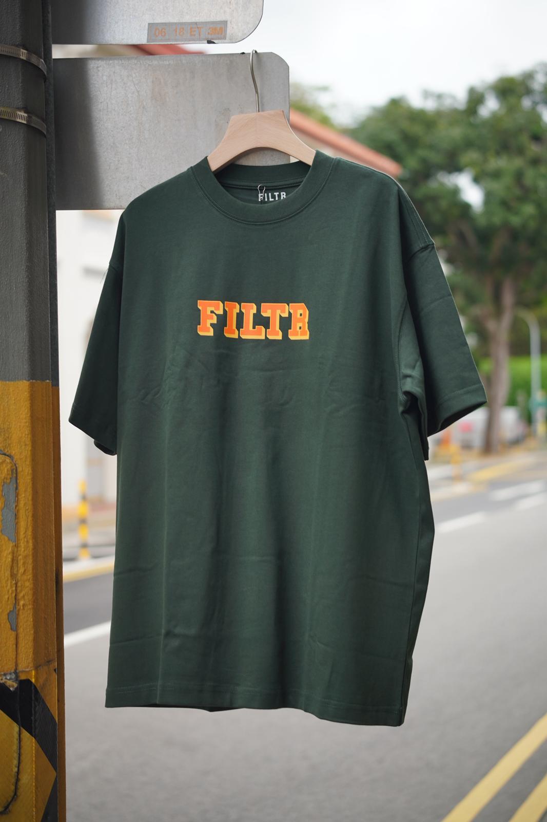 FILTR COLLEGE TEE - HUNTER GREEN