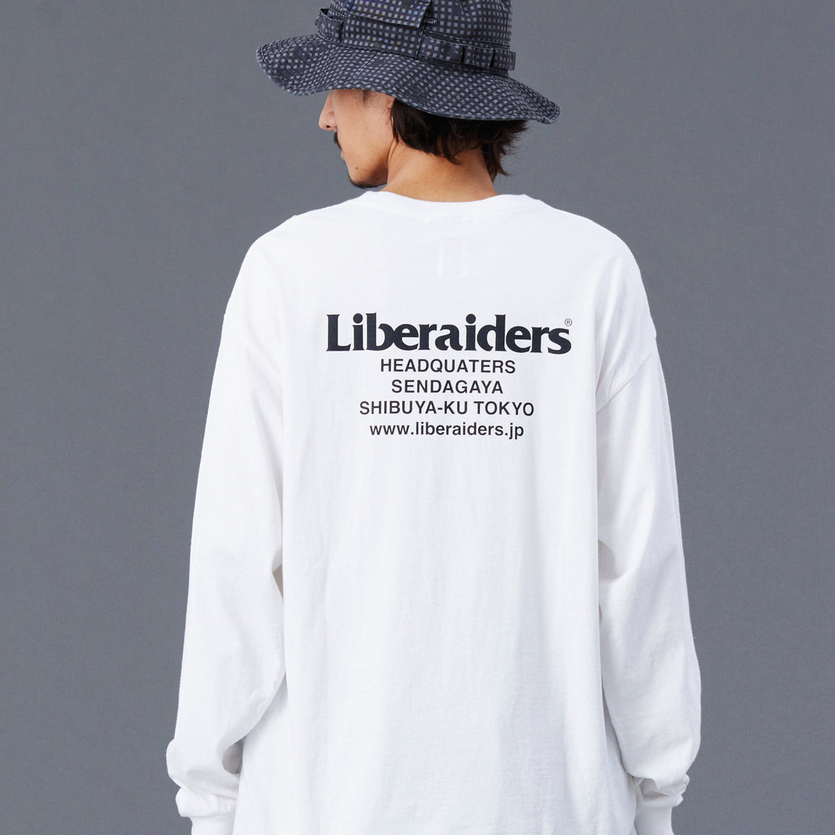 Headquarters L/S Tee - White