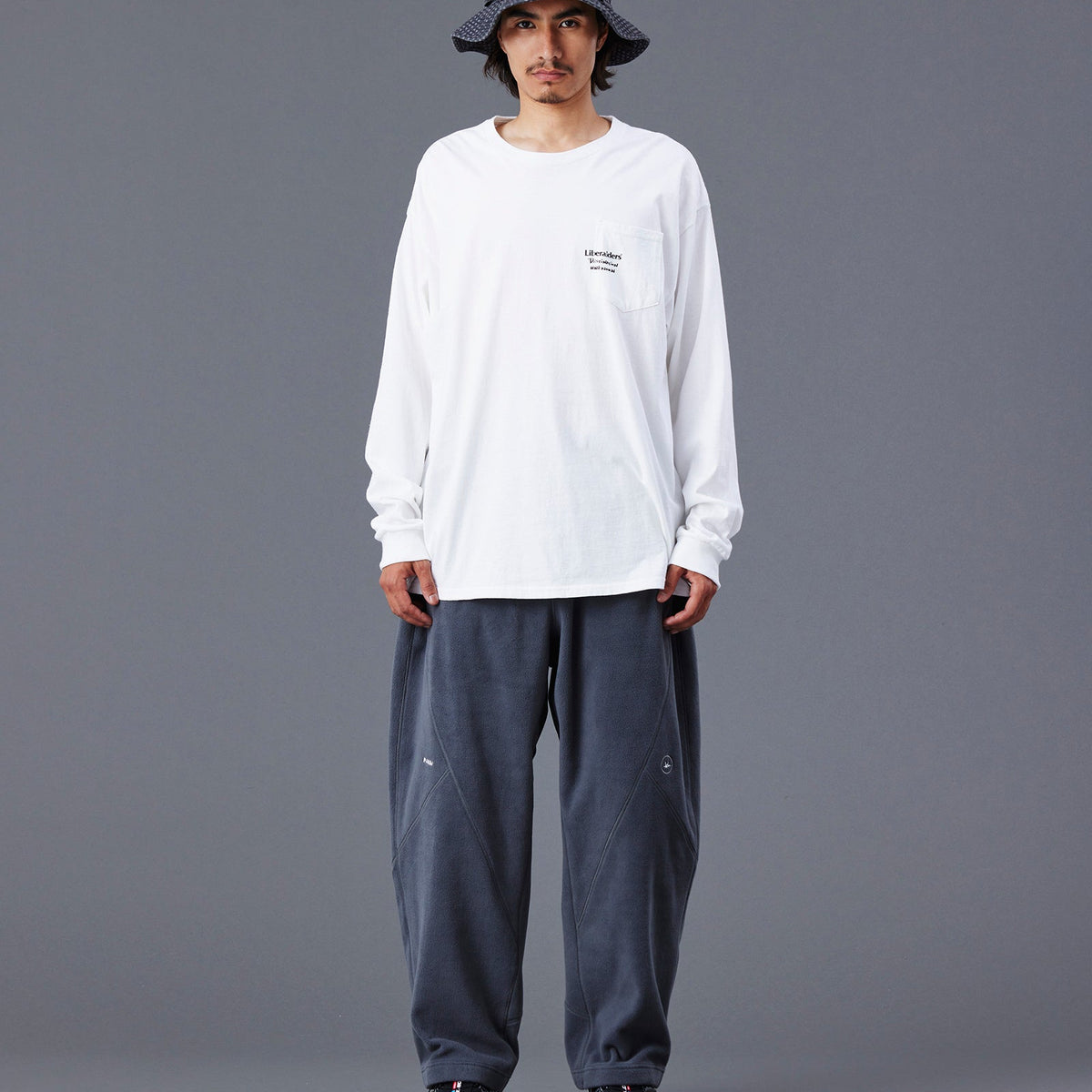 Headquarters L/S Tee - White