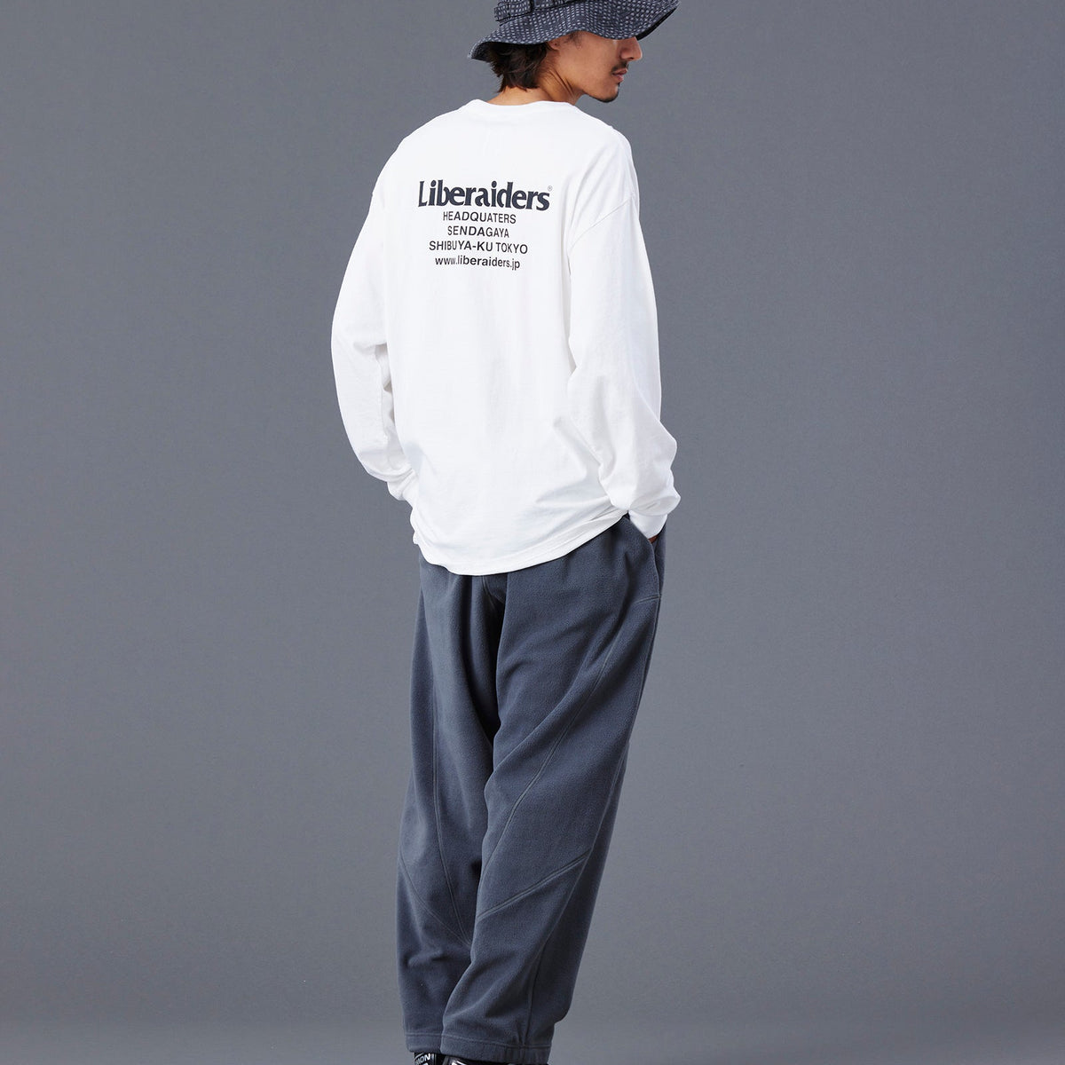 Headquarters L/S Tee - White