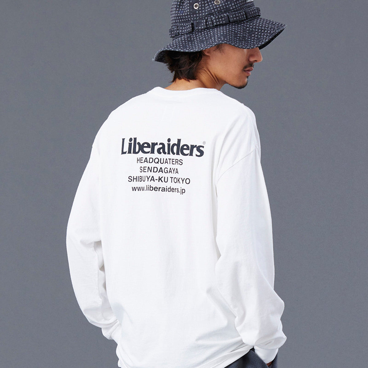 Headquarters L/S Tee - White