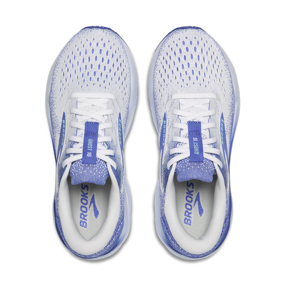 GHOST 16 WOMENS - WHITE/AMPARO BLUE/LIMPET SHELL