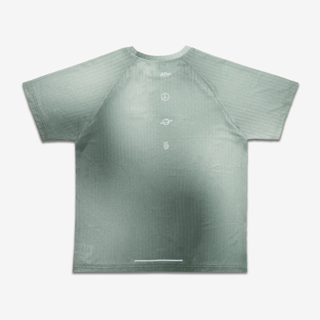 Aeria Ultra Race T-Shirt Gradient Olive