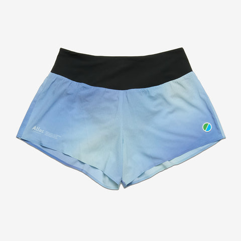 Aeria Ultra WMNS Race Shorts Gradient Blue