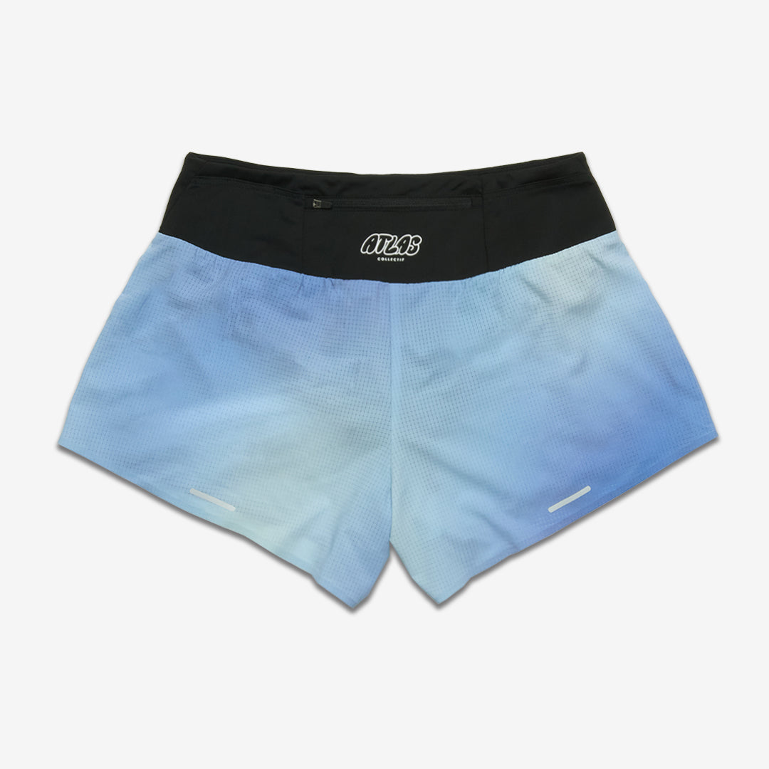 Aeria Ultra WMNS Race Shorts Gradient Blue
