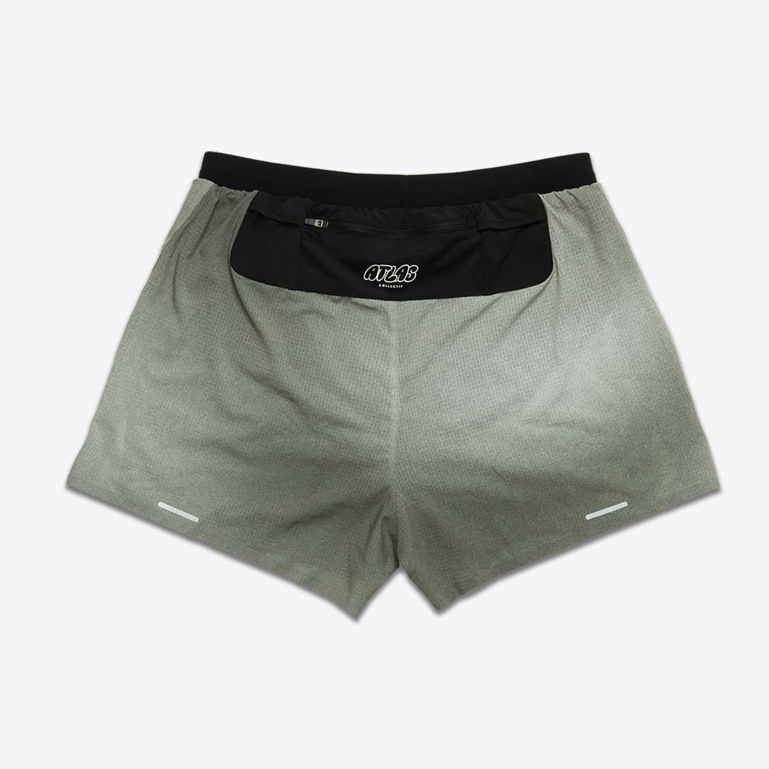 Aeria Ultra Race Shorts Gradient Olive