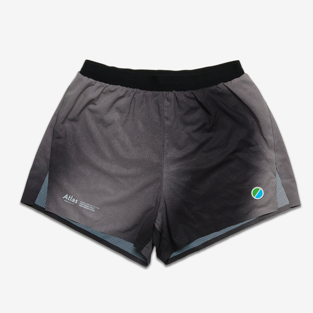 Aeria Ultra Race Shorts Gradient Black