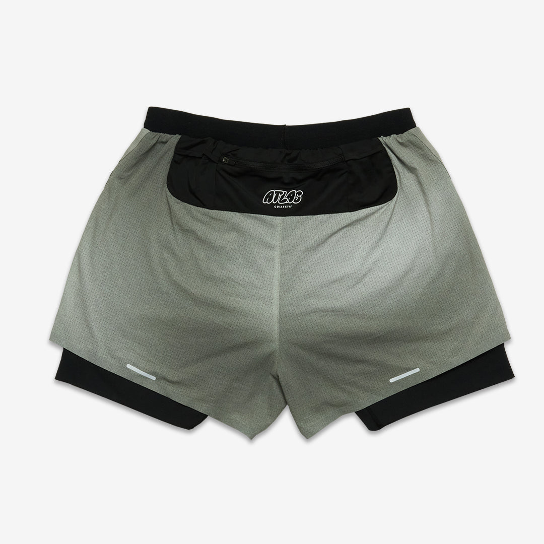 Aeria Ultra 2in1 Shorts Gradient Olive
