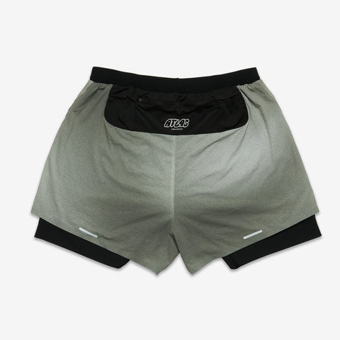 Aeria Ultra 2in1 Shorts Gradient Olive