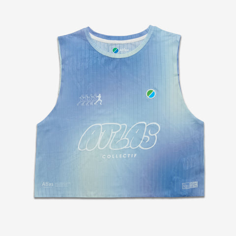 Aeria Ultra WMNS Race Tank Gradient Blue