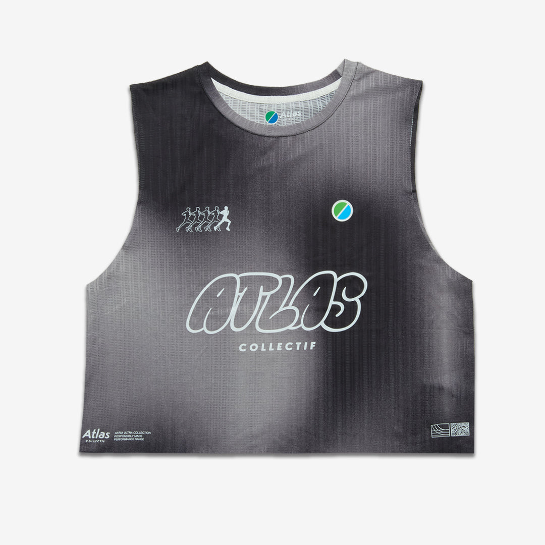 Aeria Ultra WMNS Race Tank Gradient Black
