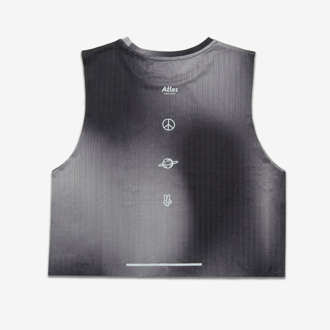 Aeria Ultra WMNS Race Tank Gradient Black