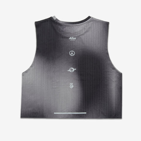 Aeria Ultra WMNS Race Tank Gradient Black