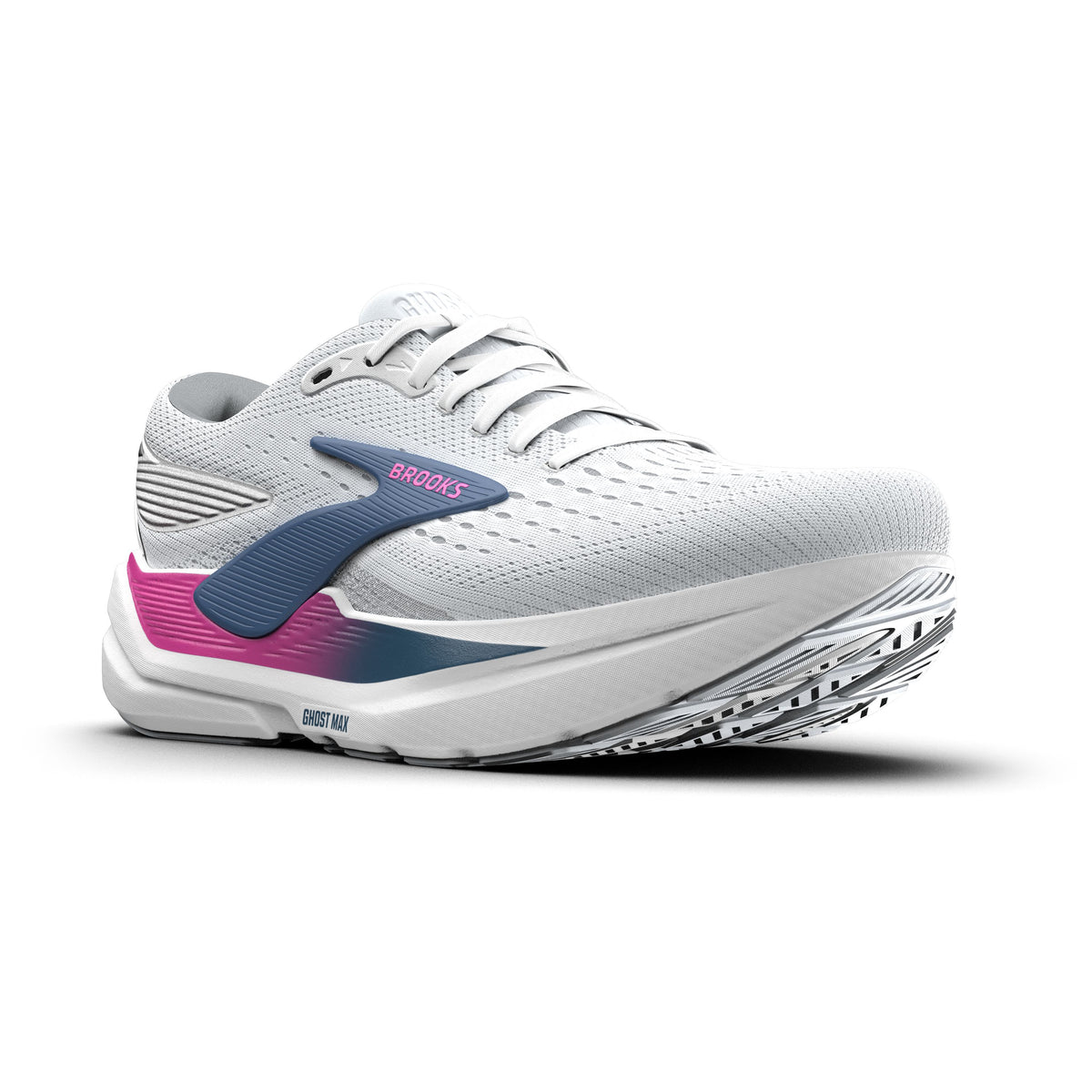 WOMENS GHOST MAX 3 - WHITE/MOONLIGHT/PINK