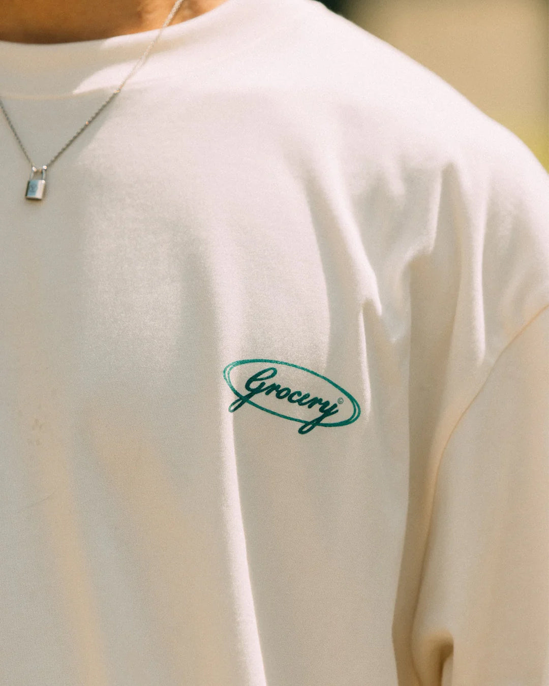 Summer Tunes Graphic Boxy Tee - Cream