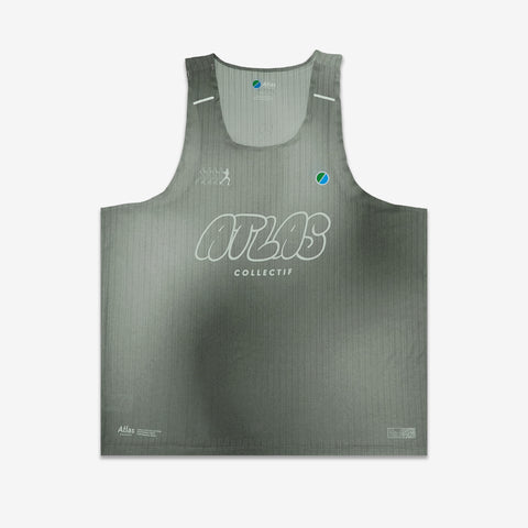 Aeria Ultra Race Tank Gradient Olive