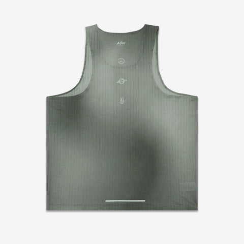 Aeria Ultra Race Tank Gradient Olive