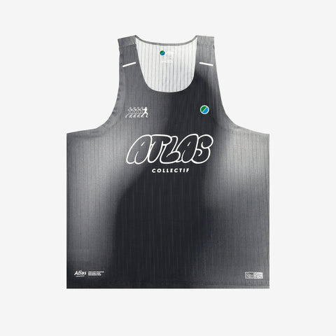 Aeria Ultra Race Tank Gradient Black