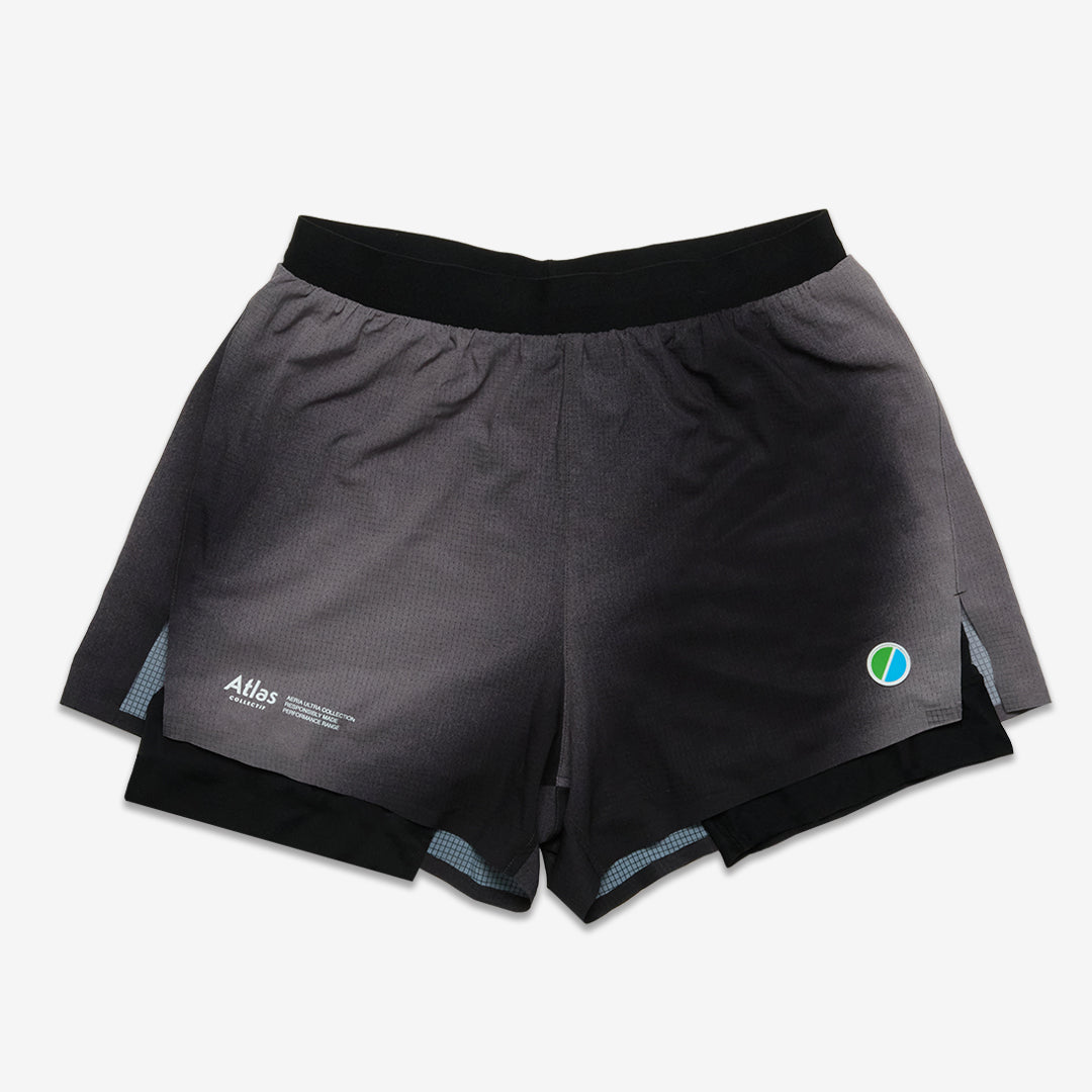 Aeria Ultra 2in1 Shorts Gradient Black