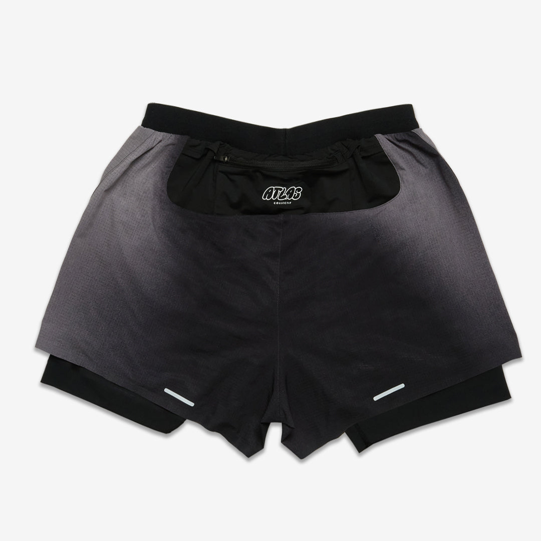 Aeria Ultra 2in1 Shorts Gradient Black
