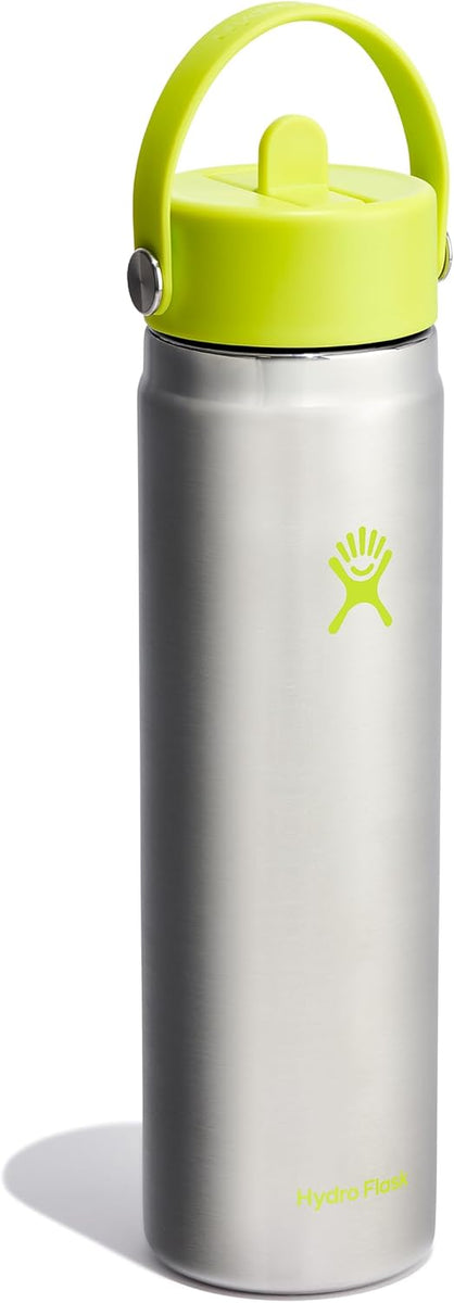 WIDE FLEX STRAW LID STAINESS STEEL 24OZ