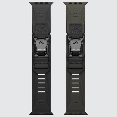 Waterproof FKM Rubber Fidlock Quick Release Watch Band
for Apple Watch Ultra / 46 / 45 / 44 mm