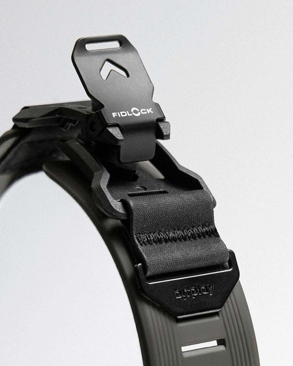 Waterproof FKM Rubber Fidlock Quick Release Watch Band
for Apple Watch Ultra / 46 / 45 / 44 mm