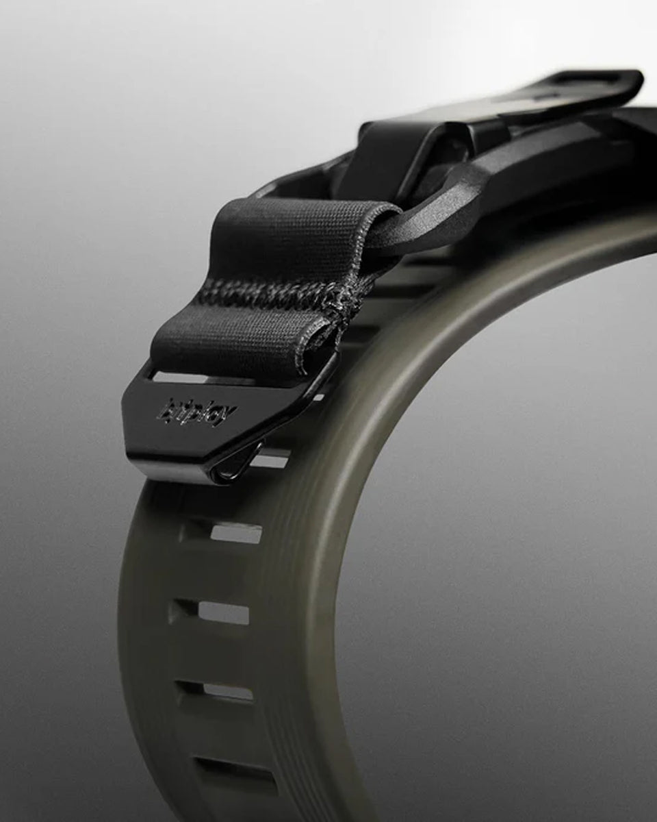 Waterproof FKM Rubber Fidlock Quick Release Watch Band
for Apple Watch Ultra / 46 / 45 / 44 mm
