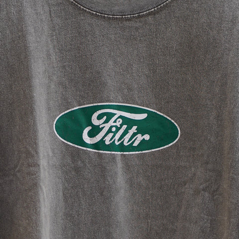 FILTR MOTORS TEE - WASHED GREY