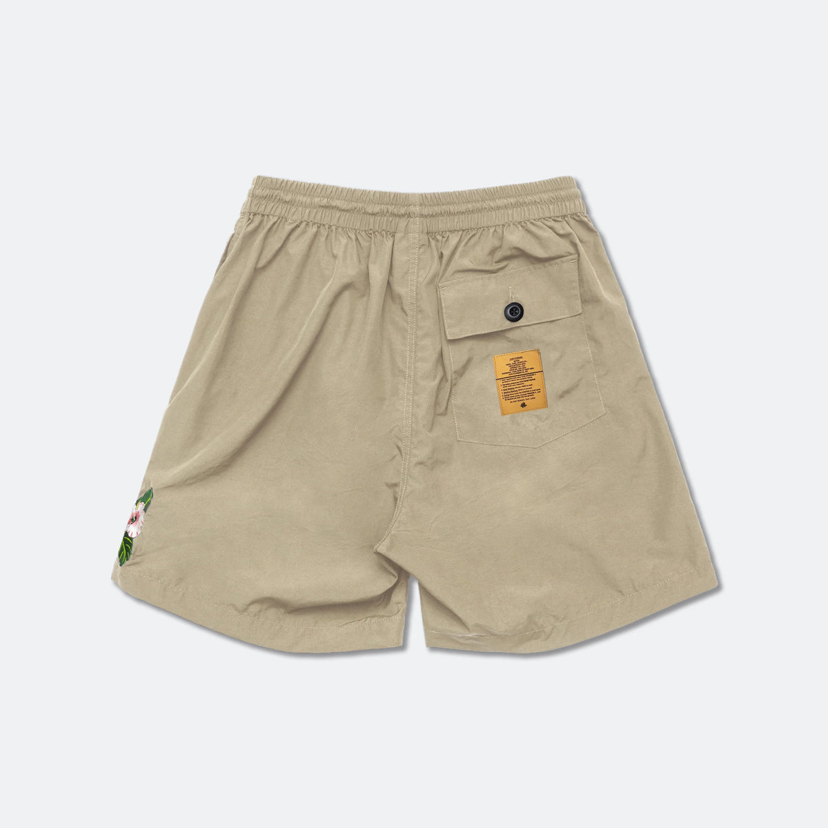 GROCERY x CLUB STUBBORN ULTRA SOUVENIR SHORTS - HAWAII KHAKI