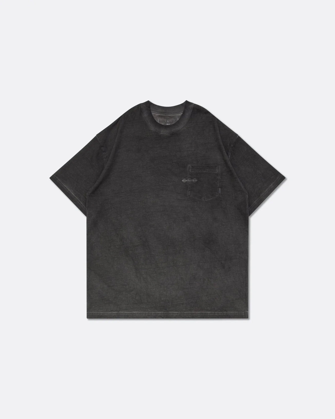 GROCERY x SCENE Classic Washed Pocket Invoice Tee - Black
