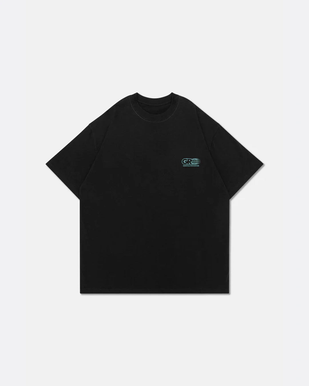 Daily Essentials Logo Tee - Black