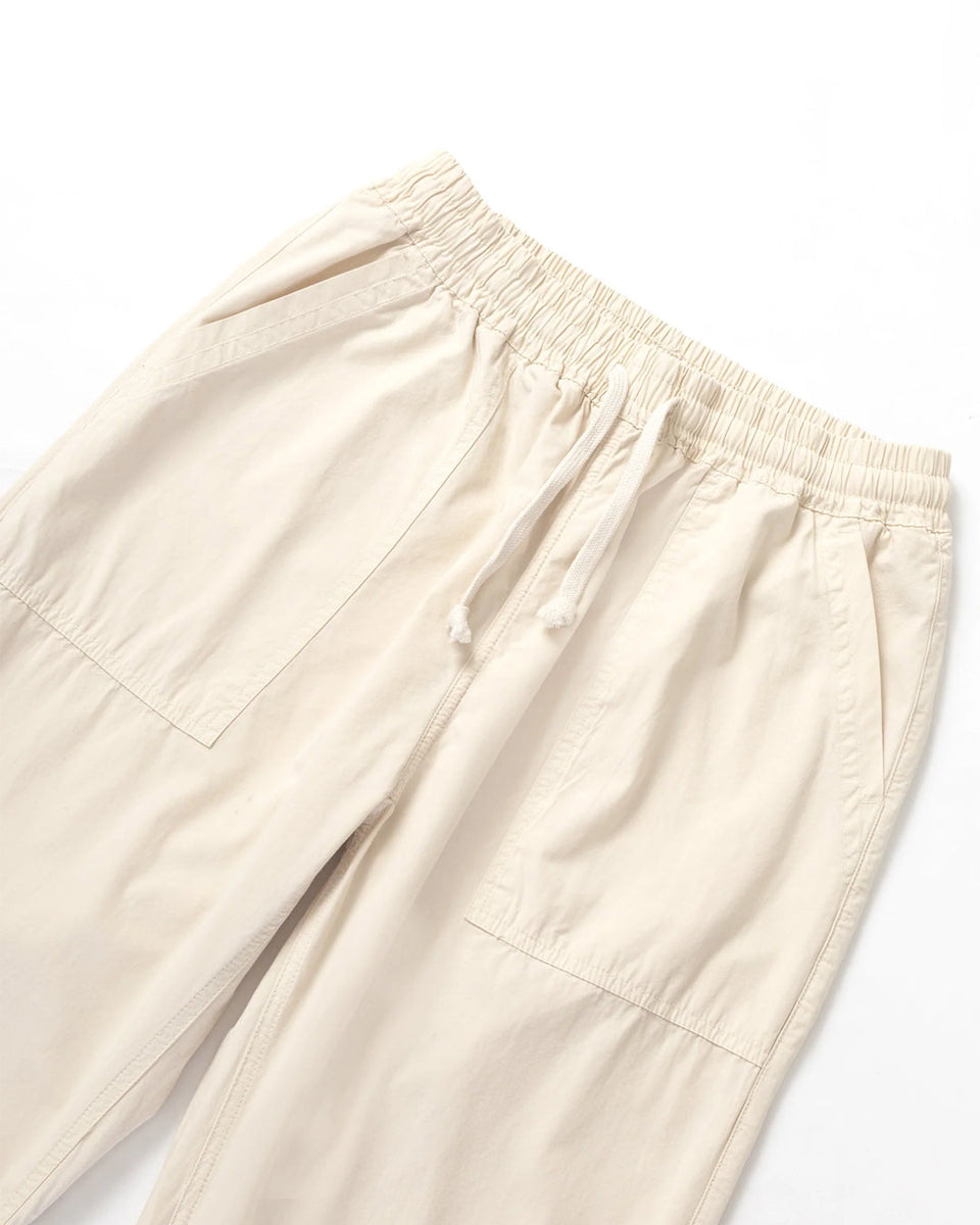Poplin Chef Pants - White Oak