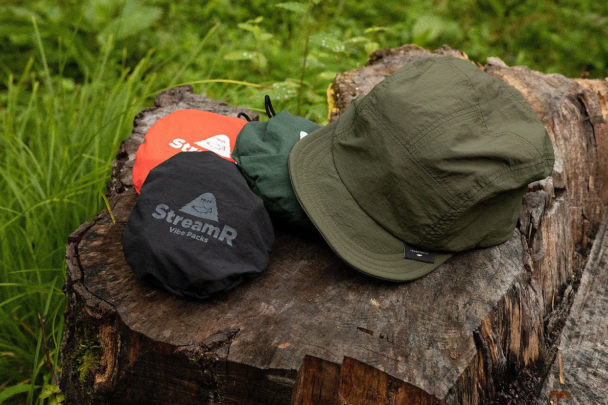 Poler x Tonedtrout StreamR Packable Cap - Black