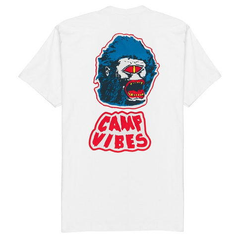 MAN WOLF RELAX FIT TEE - WHITE