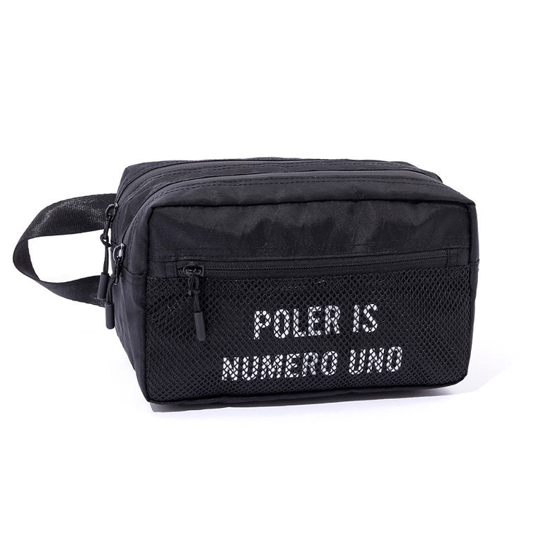 X-CLOTH POUCH (L) -BLACK