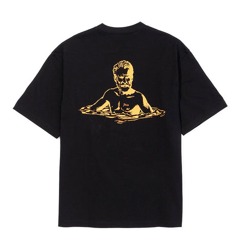 BORING RELAX FIT TEE -BLACK