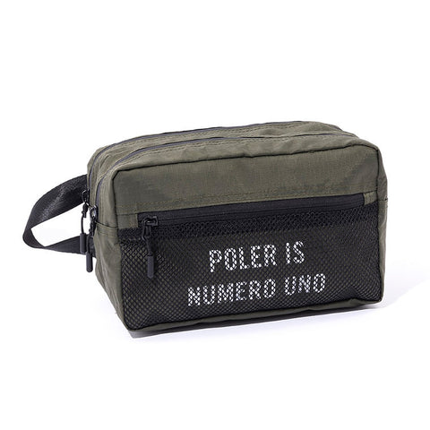 X-CLOTH POUCH (L) -OLIVE
