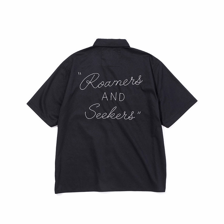 S/S RELAX WORK SHIRT -BLACK