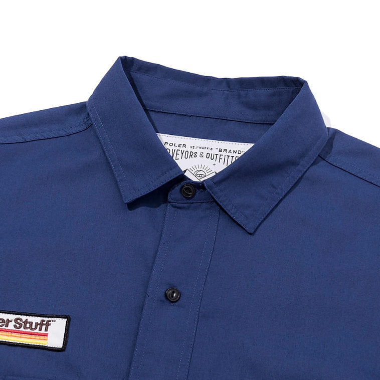 S/S RELAX WORK SHIRT -BLACK