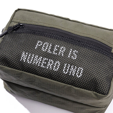 X-CLOTH POUCH (L) -BLACK