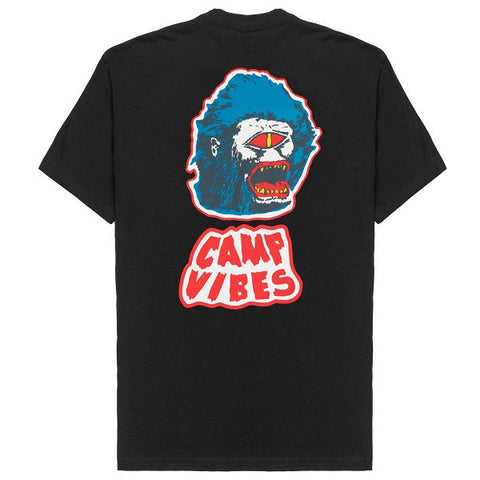 MAN WOLF RELAX FIT TEE -BLACK