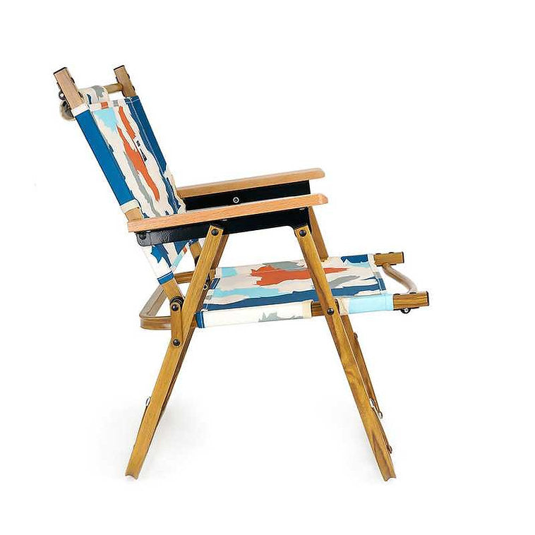 LIGHTWEIGHT CAMPING CHAIR -DRKBLUE CAMO