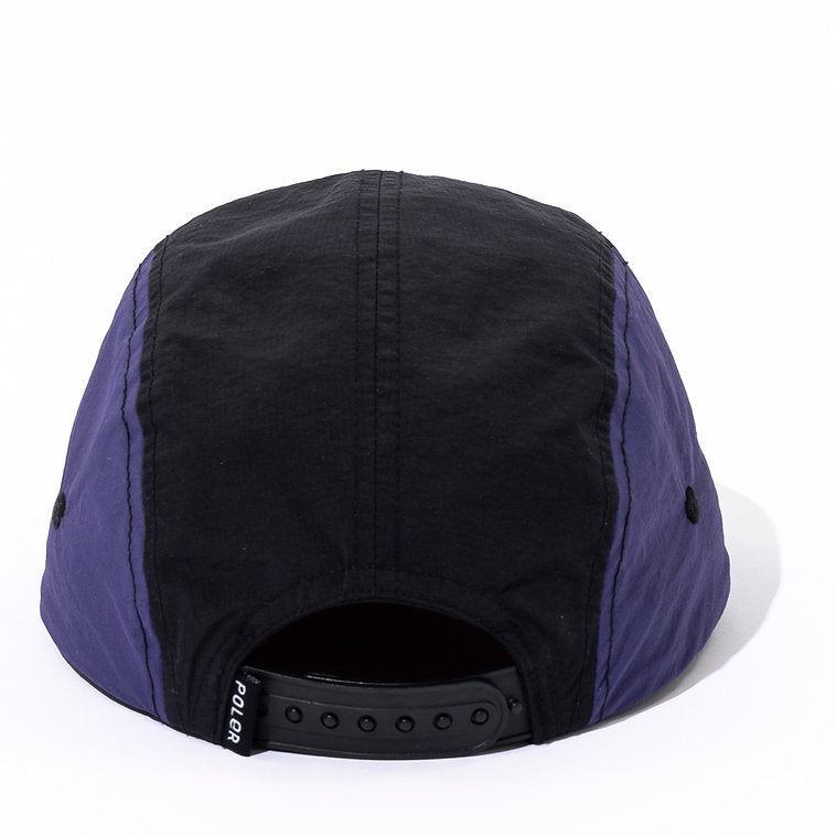 5P NYLON FLOPPY RIP CAP - BLACK/PURPLE