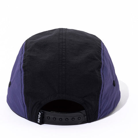 5P NYLON FLOPPY RIP CAP - BLACK/PURPLE
