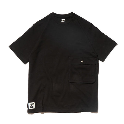 MAX WEIGHT D/POCKET TEE -BLACK